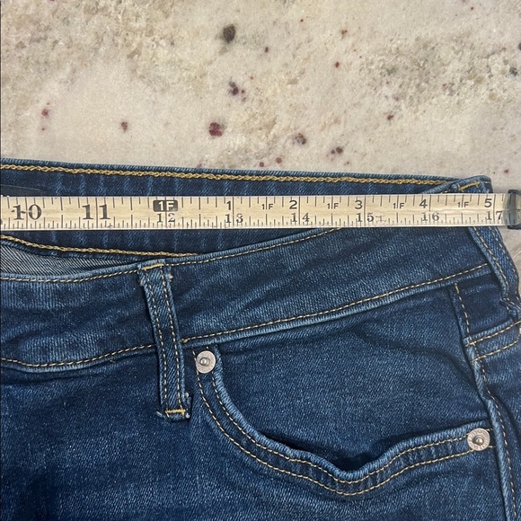 Calvin Klein Blue Denim Shorts - Picture 8 of 8